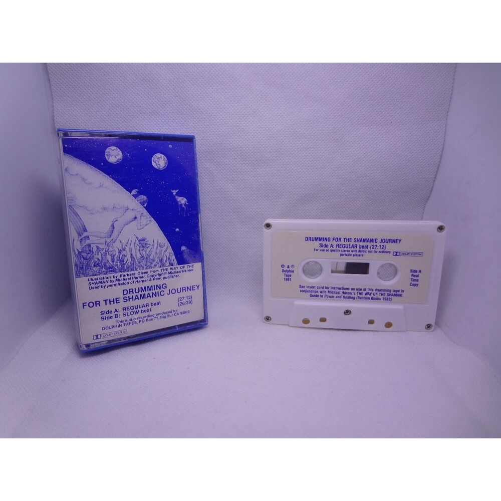 Michael Harner Drumming For The Shamanic Journey Cassette 1981 Dolphin